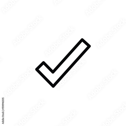 Checkmark icon. Checkmark vector set. Approved symbol vector.	