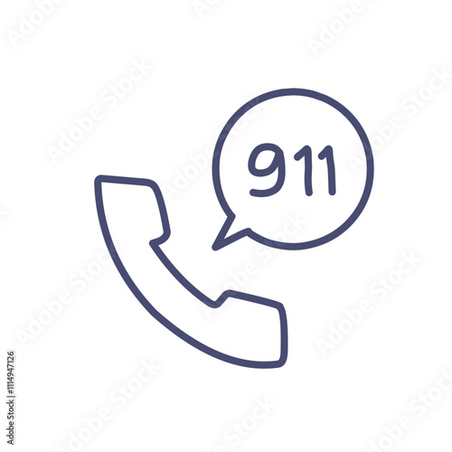 Emergency Line icon