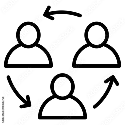 Team Collaboration Icon