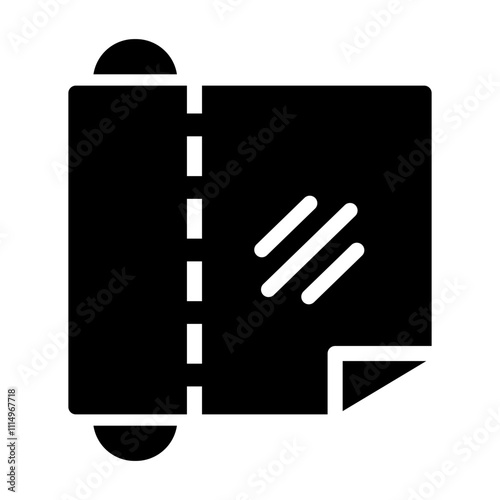 plastic wrap Solid icon