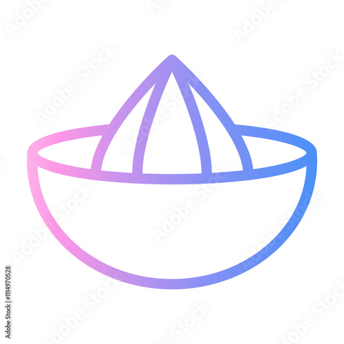 squeezer Line Gradient Icon