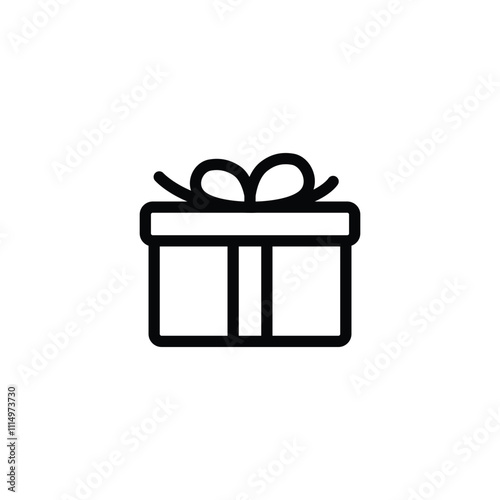 Gift box icon set vector illustration	
