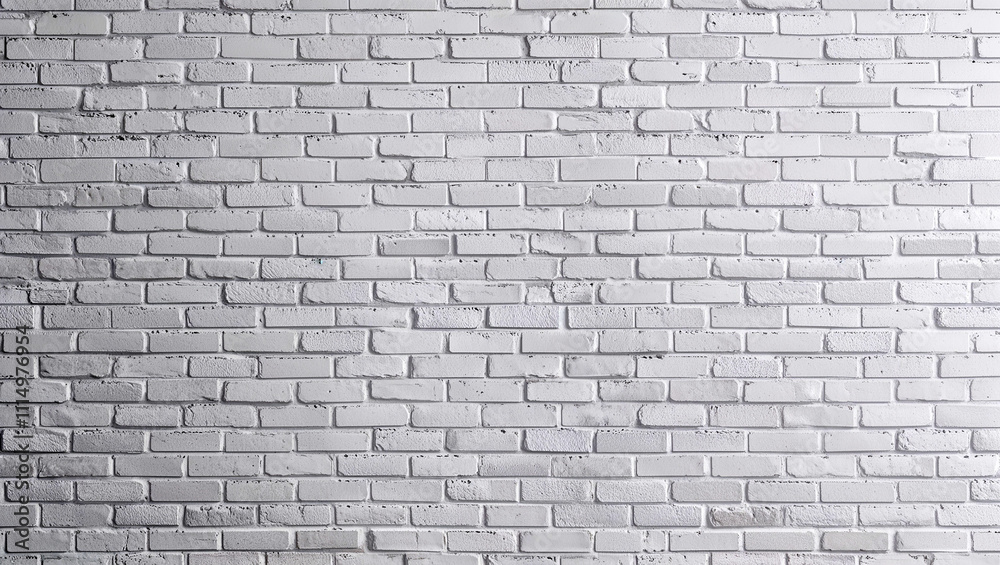 Obraz premium white brick wall texture