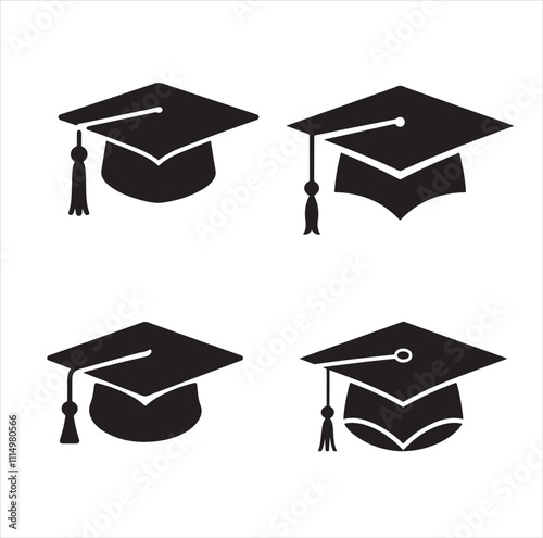 graduation cap vector