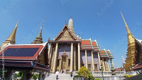 the art of the Grand Palace, Bangkok, Thailand, 3 December 2024