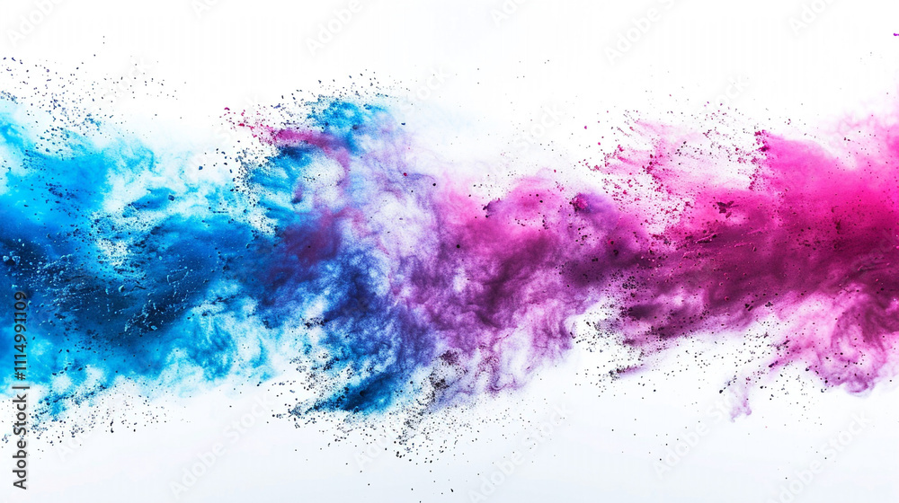 Fototapeta premium abstract watercolor background with splashes