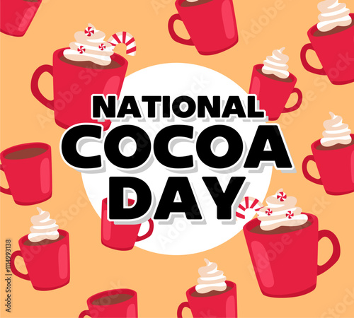 national cocoa day with delicious cocoa drinks