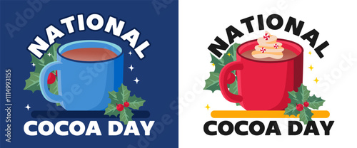national cocoa day with delicious cocoa drinks