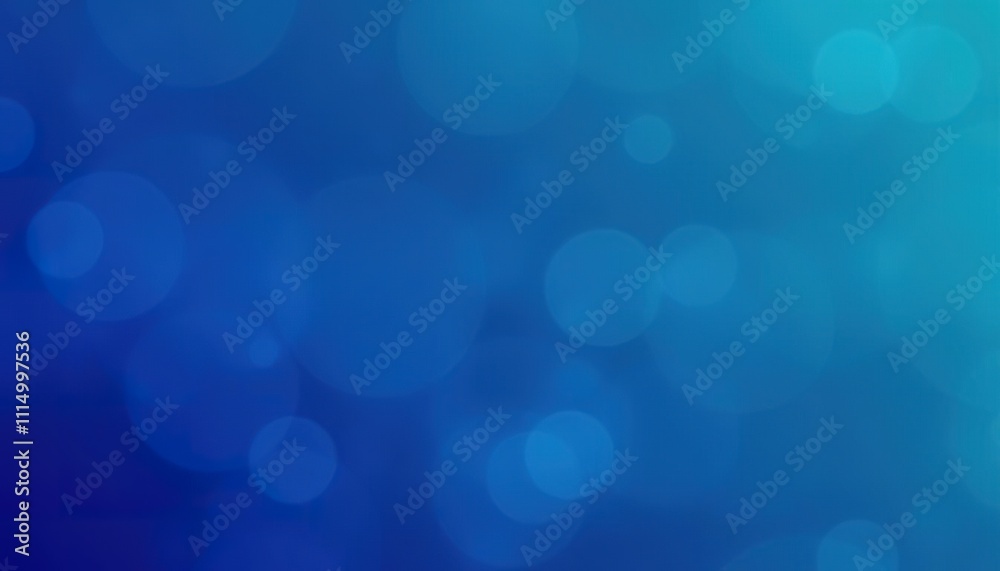 Abstract Blue Background With Bokeh Lights Abstract Blue Background With Bokeh Lights