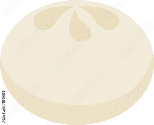 Illustration of Steamed Dumpling Graphic
