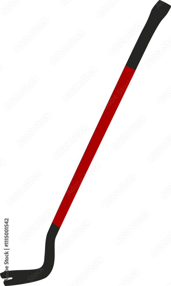 Obraz na plátně Ice Hockey Stick Vector Illustration