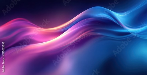 Wallpaper Mural Abstract Energy Flow Waves Light Gradient Background Torontodigital.ca