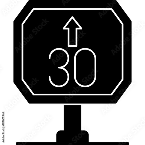 Speed Limit Icon