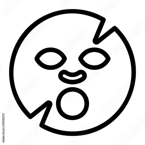 facial Line Icon