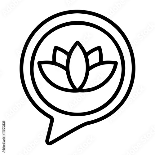 spa Line Icon