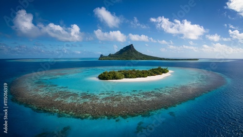 Turneffe Atoll Belize Underwater Paradise. Turneffe Atoll, off the coast of Belize, is an underwater paradise. The white sands, turquoise waters photo