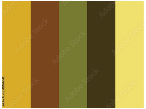 Abstract color pllate