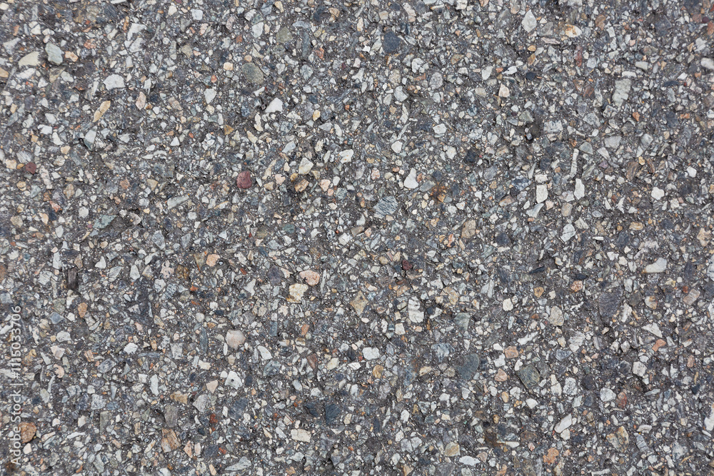 A stone-patterned wall. A stone-patterned wall.