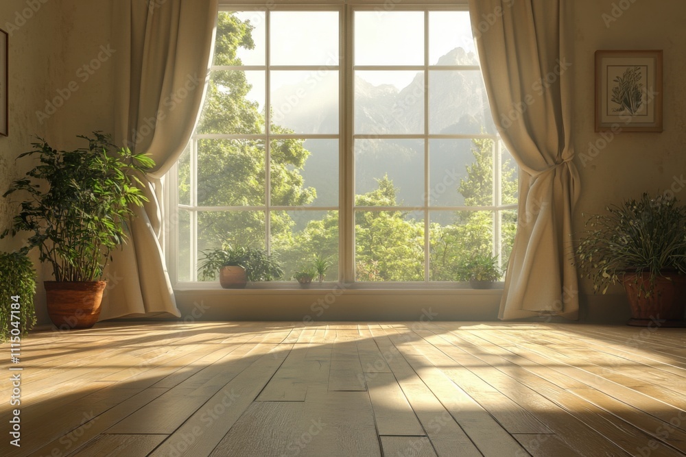 Fototapeta premium room with window