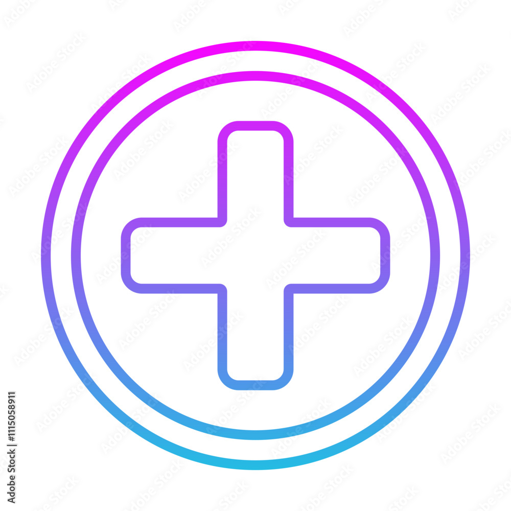 Fototapeta premium Plus Icon