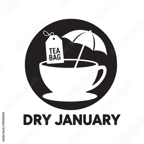 Creative Dry January Sticker