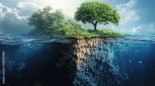 The ecology concept emphasizes the interconnectedness of all living organisms and their environments, highlighting the importance of balance for survival