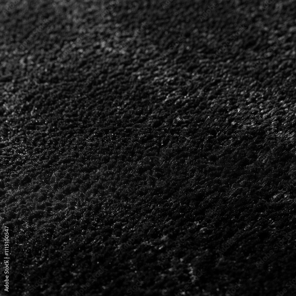 Fototapeta premium Exploring Dark Textures: Black Surface Details, Abstract Close-Up, Deep Shades, Rough Texture