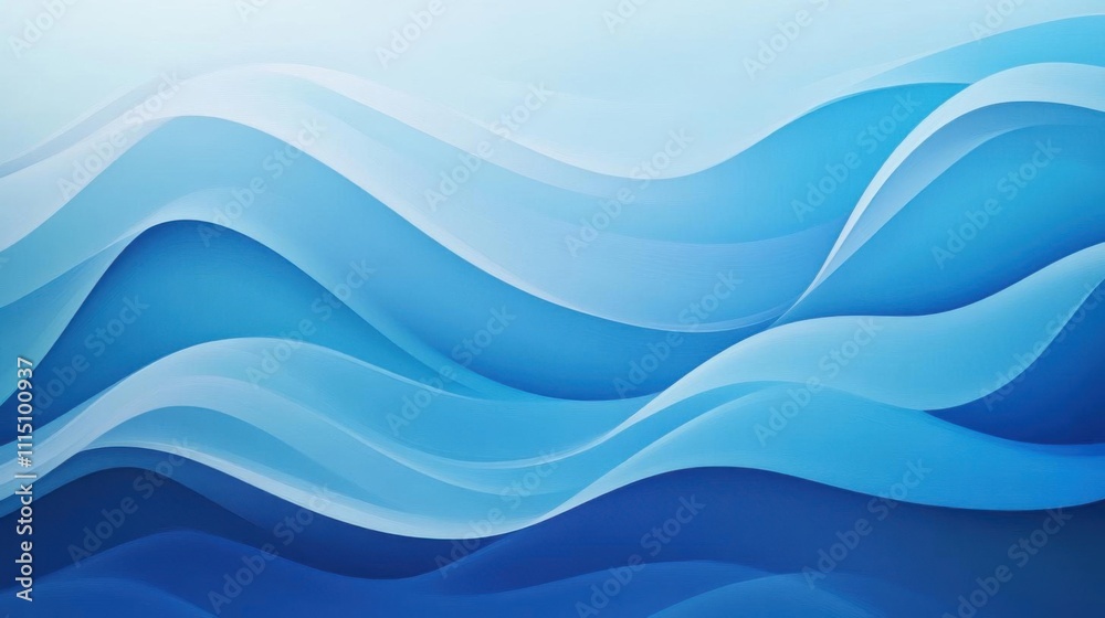 Abstract Blue Waves Flowing Seamlessly, Background Design. Perfect for websites, presentations, and more! Abstract Blue Waves Flowing Seamlessly, Background Design. Perfect for websites, presentations, and more!