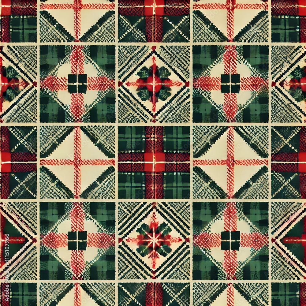 Obraz premium set of seamless patterns