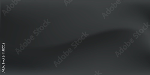 Black gray simple plain wall light , Noise intensive Holographic blend blurred smooth transitions tone. vector illustration.