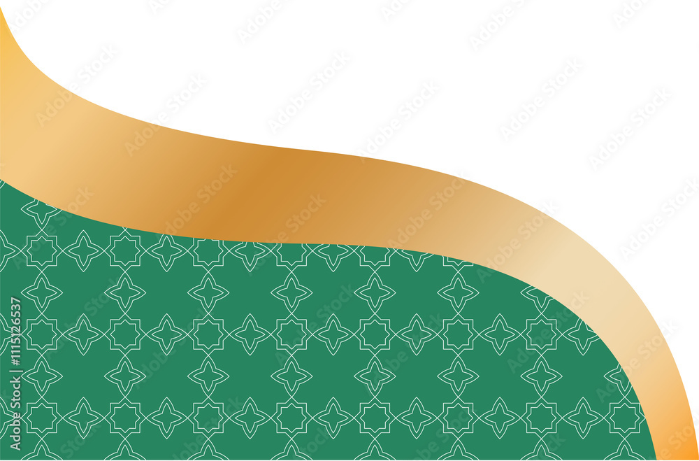 Obraz premium Islamic Ramadan border vector