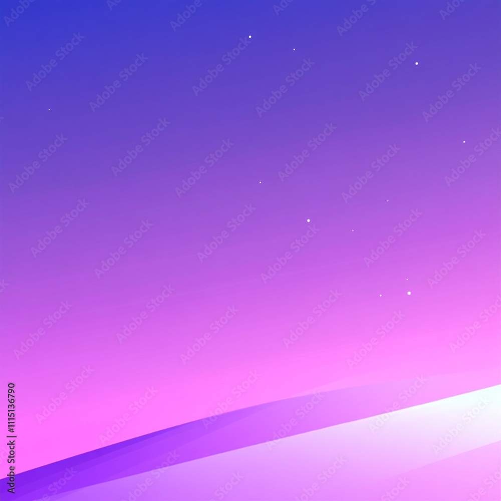 Obraz premium Light blue and purple gradient background lig