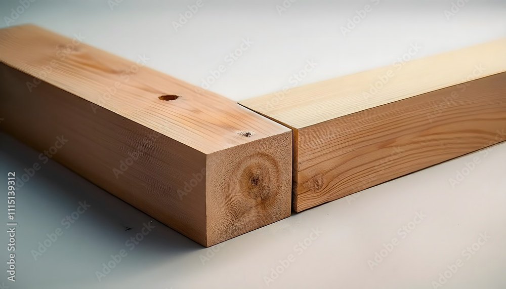 Wooden beam mortise and tenon joint assembly, detailed close-up, 3D illustration, woodwork, carpentry, technique. Wooden beam mortise and tenon joint assembly, detailed close-up, 3D illustration, woodwork, carpentry, technique.