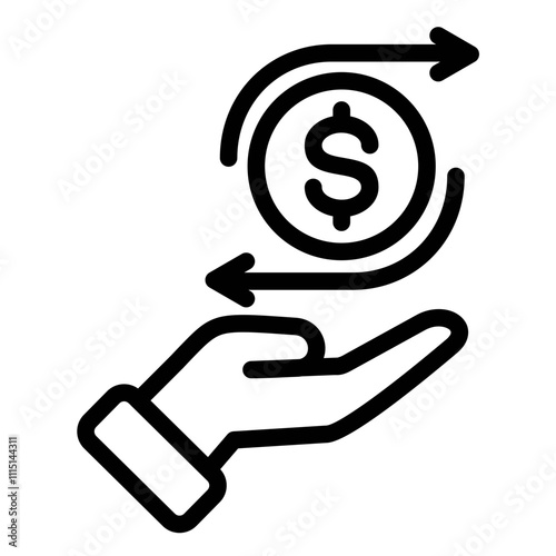 Cash Flow Icon