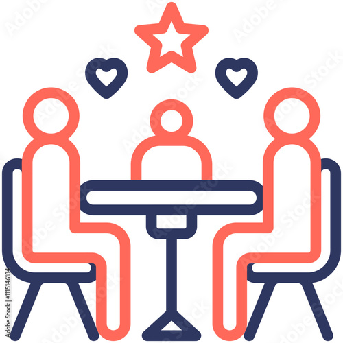 Family Dinner Icon