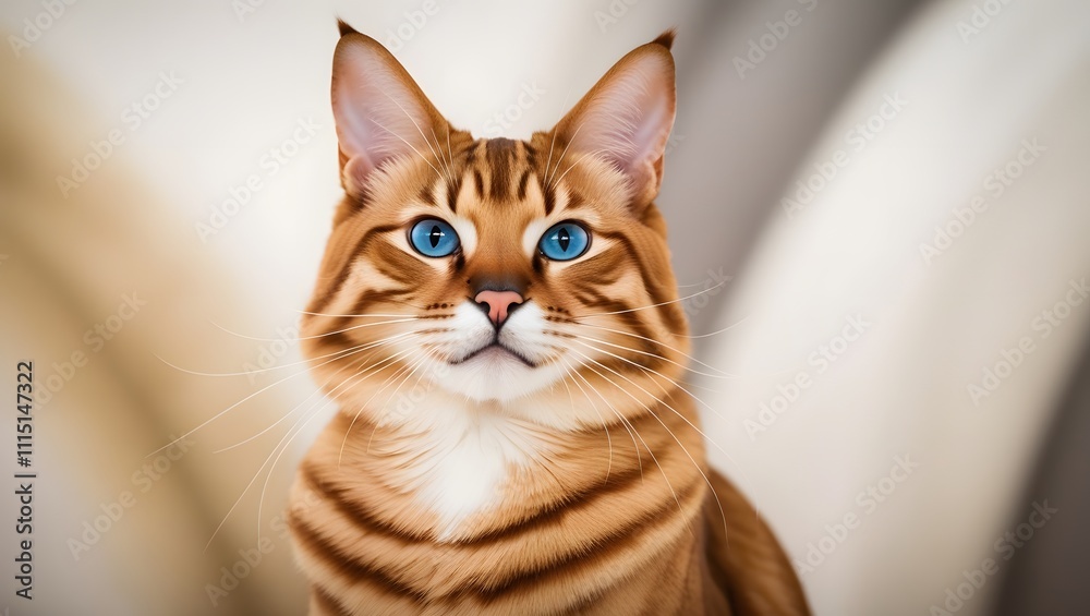 Obraz premium Bengal Cat Close Up Picture