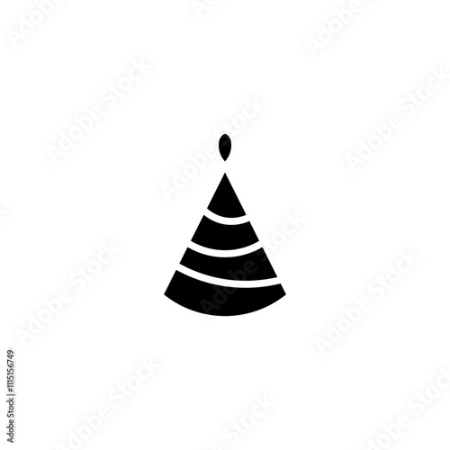 christmas tree glyph icon