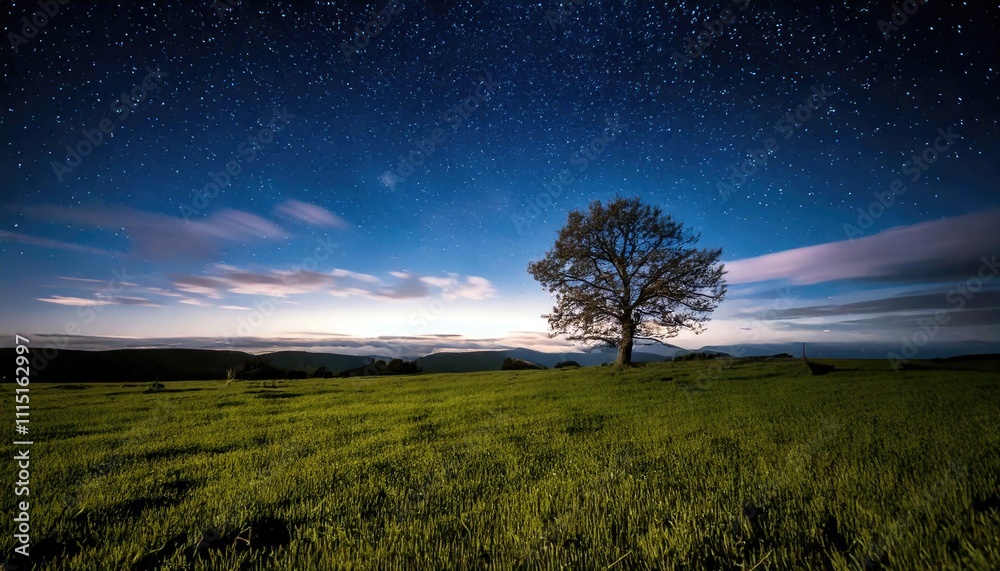 Obraz premium landscape with a tree