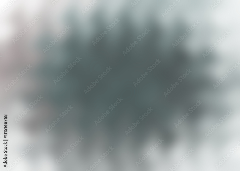 Fototapeta premium An abstract transparent wavy smoke design element.