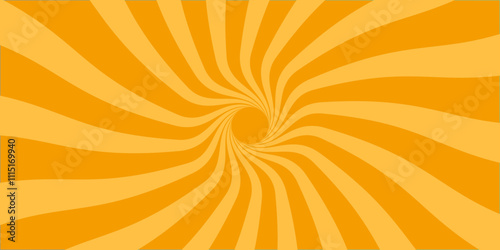 Abstract background with sunburst pattern orange and yellow gradient vector ray design. Abstract backgrounds fairground patterns Blue Twirl Sunburst Pattern Abstract Background. Ray. 