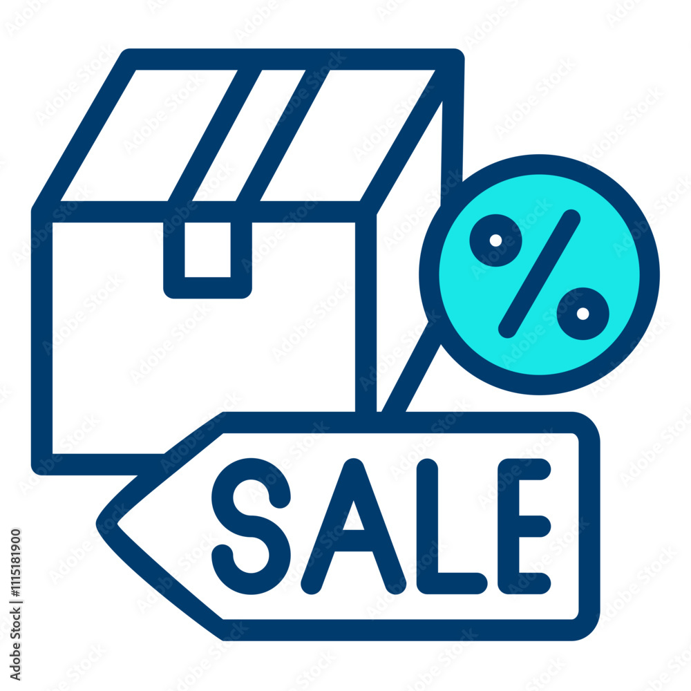 Fototapeta premium Sale Icon