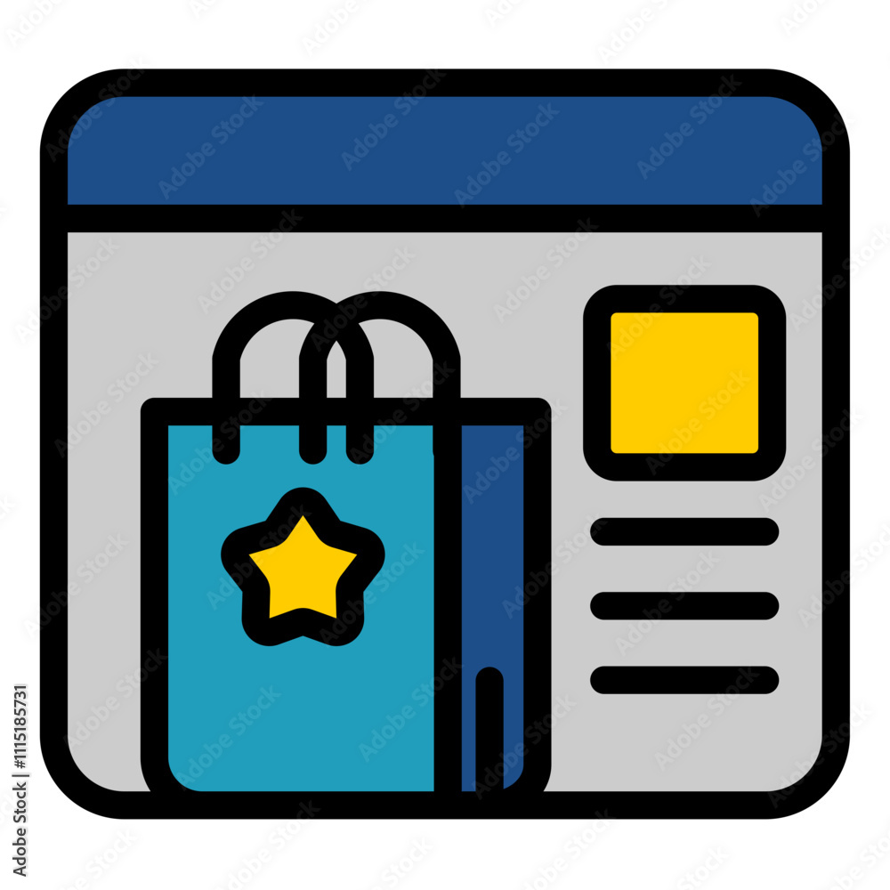 Obraz premium Website Icon