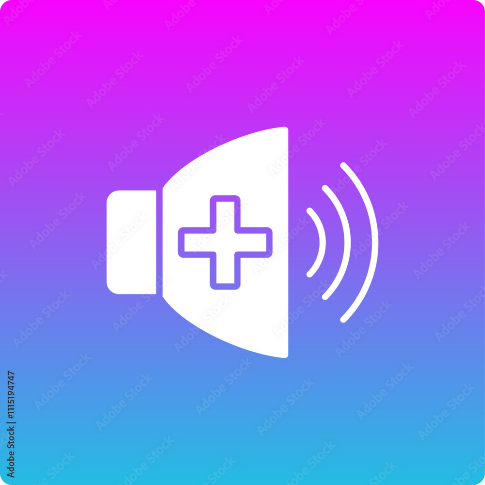 Obraz premium Volume Up Icon