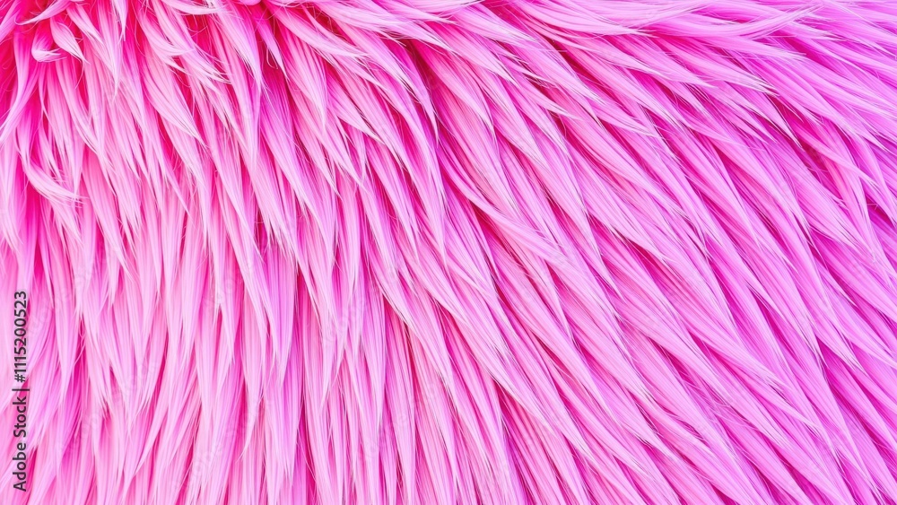 Fototapeta premium Vibrant Pink Fur Texture: Perfect for Home Decor, Crafts, and Design Inspiration