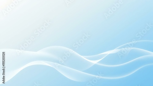 Elegant Blue Wavy Background for Modern Web Design, Social Media, and Digital Art Projects