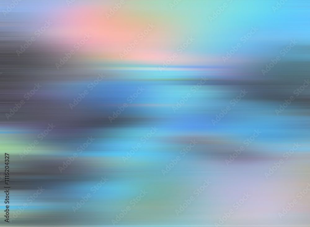 Abstract colorful seascape blur background Abstract colorful seascape blur background