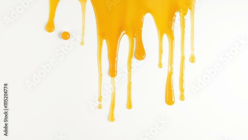 Vibrant Golden Drips: Captivating Caramel Art for Food Photography, Dessert Highlights, and Sweet Treat Promotions