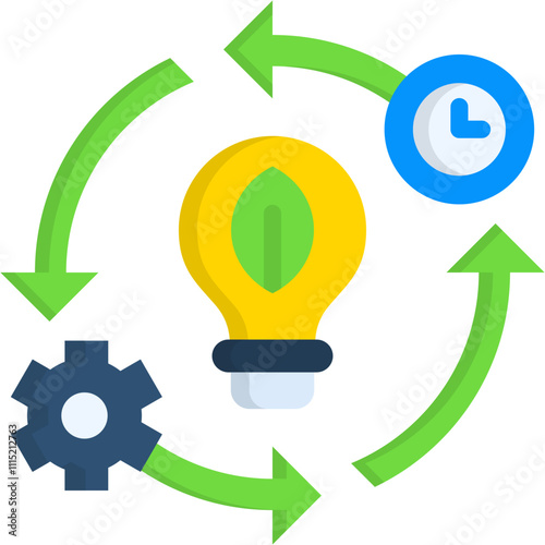 Resource Efficiency Icon