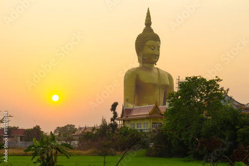 Wat Muang is an ancient temple and this temple is famous for being home to the biggest Buddha statue in Thailand located in the Ang Thong Province.
 photo