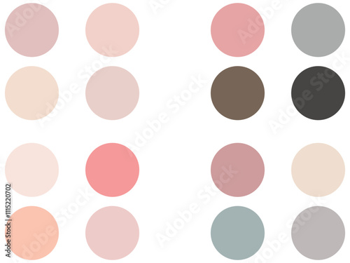 Abstract color shadow plate 